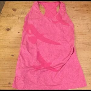 Pink Oiselle sz M tank top EUC-worn a few times and ships free!